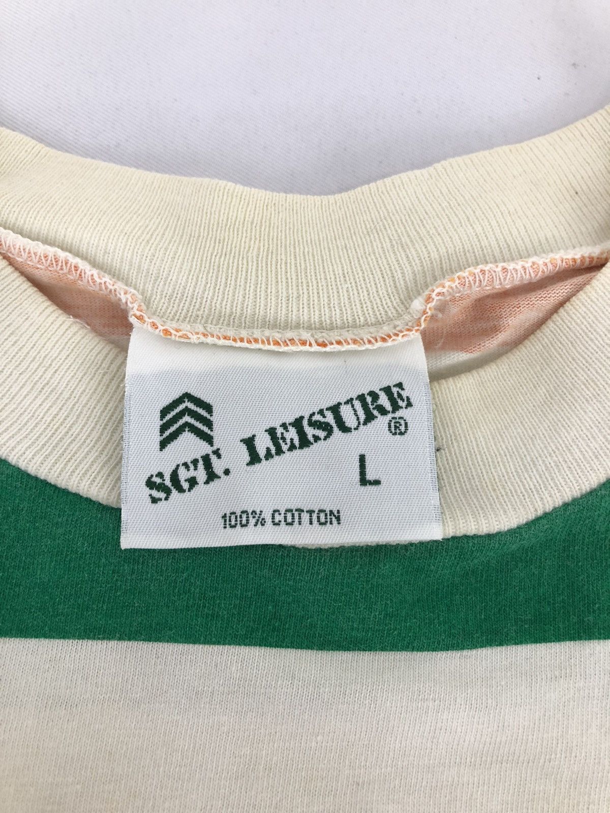 Other Rarely Seen🔥 Vintage Sgt. Leisure Camcun Fish Striped Logo Size US M / EU 48-50 / 2 - 4 Thumbnail