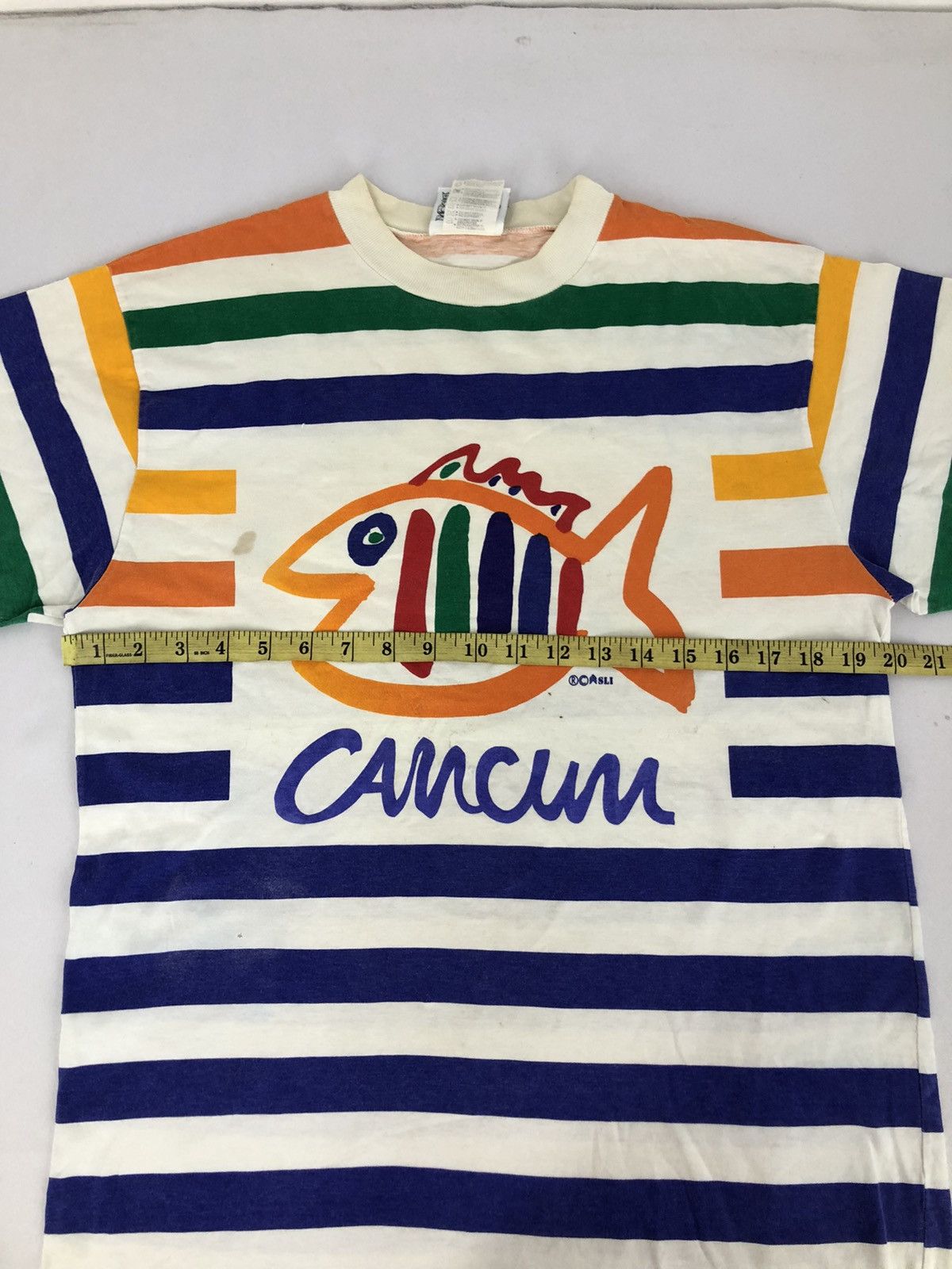Other Rarely Seen🔥 Vintage Sgt. Leisure Camcun Fish Striped Logo Size US M / EU 48-50 / 2 - 7 Thumbnail