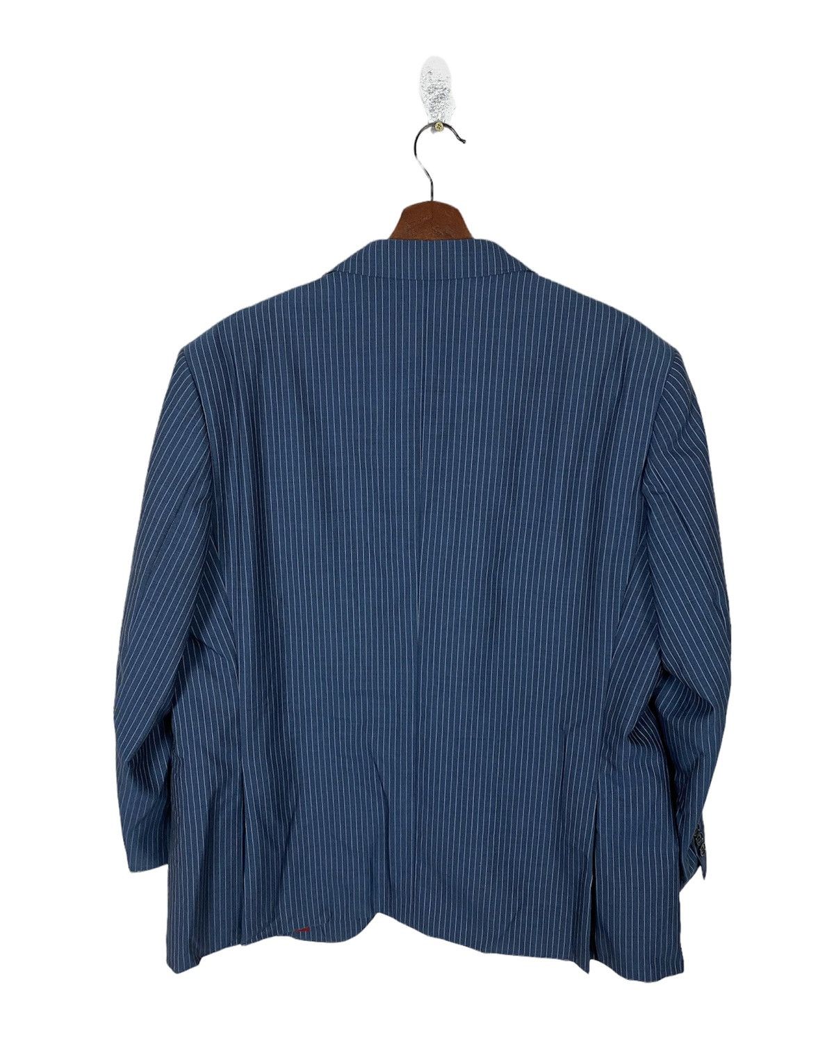 Japanese Brand × Vintage Ted Company Pinstripe Blazer - Men’s Formal Suit Jacket Size US L / EU 52-54 / 3 - 3 Thumbnail