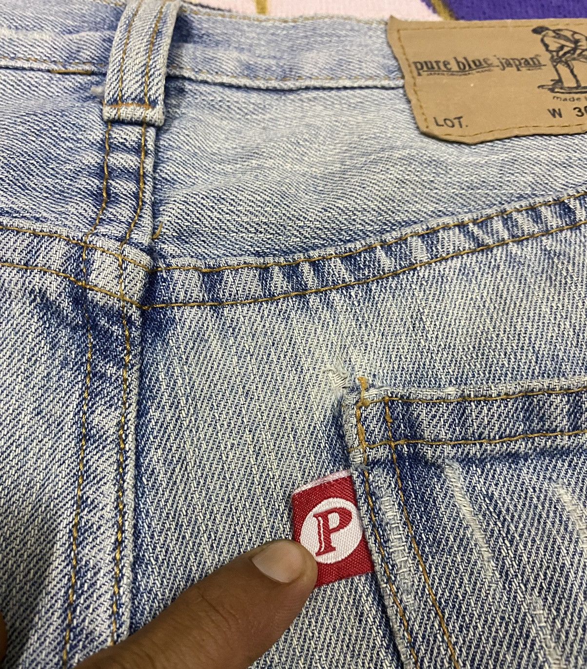 Pure Blue Japan PURE BLUE JAPAN Distressed Denim x Rare Size US 32 / EU 48 - 7 Thumbnail