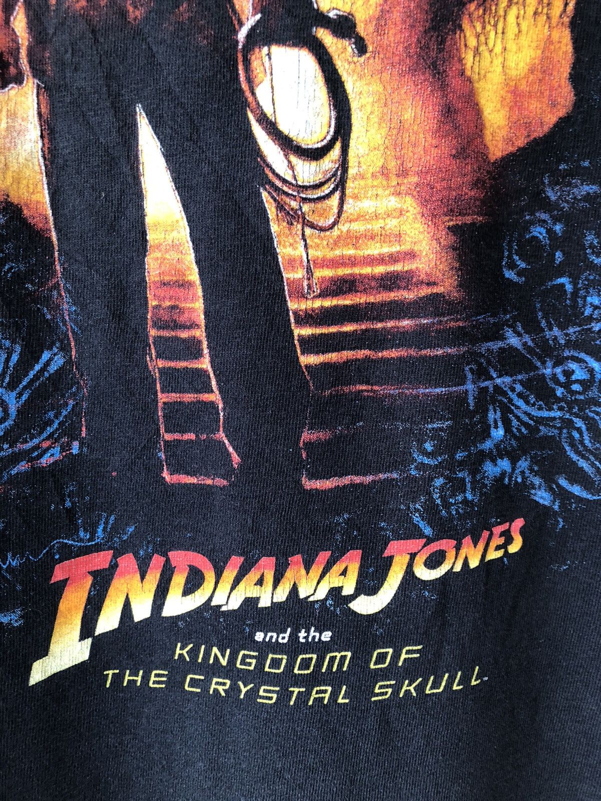 Vintage Vintage Y2K INDIANA JONES Movie Tee Size US XL / EU 56 / 4 - 4 Thumbnail