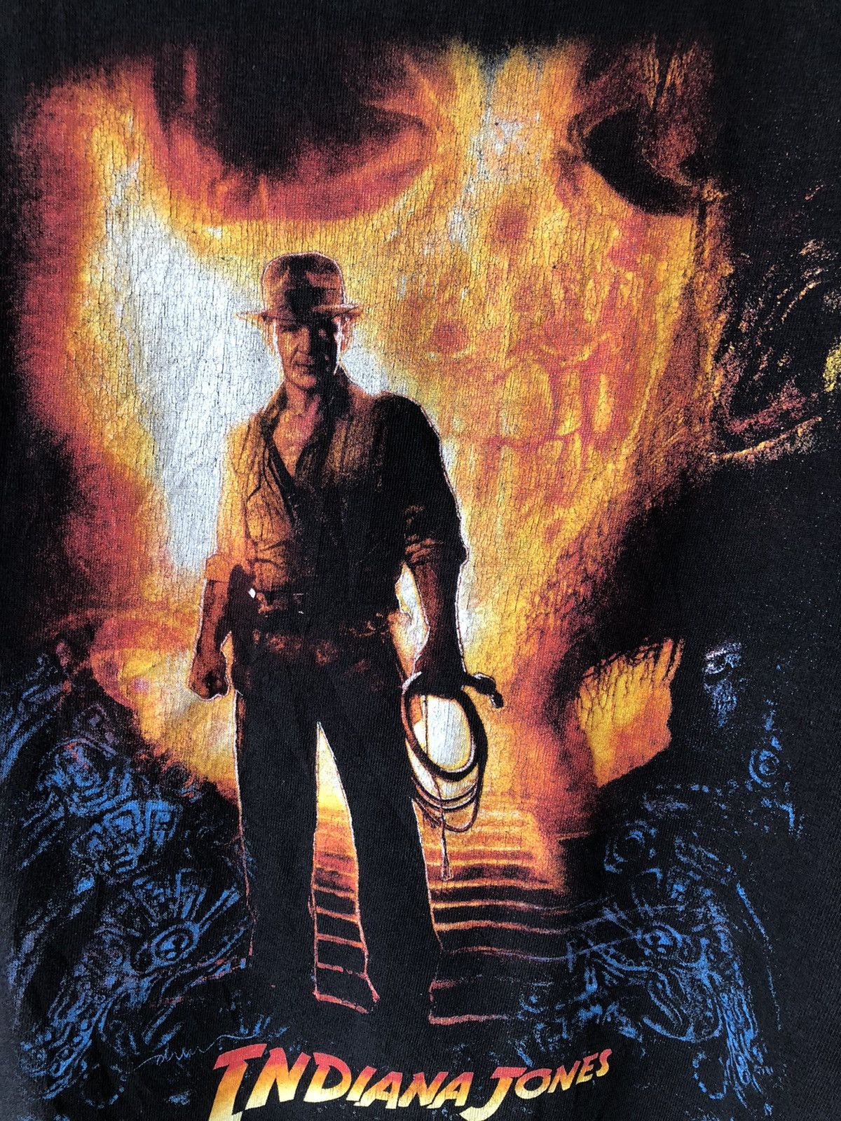 Vintage Vintage Y2K INDIANA JONES Movie Tee Size US XL / EU 56 / 4 - 3 Thumbnail