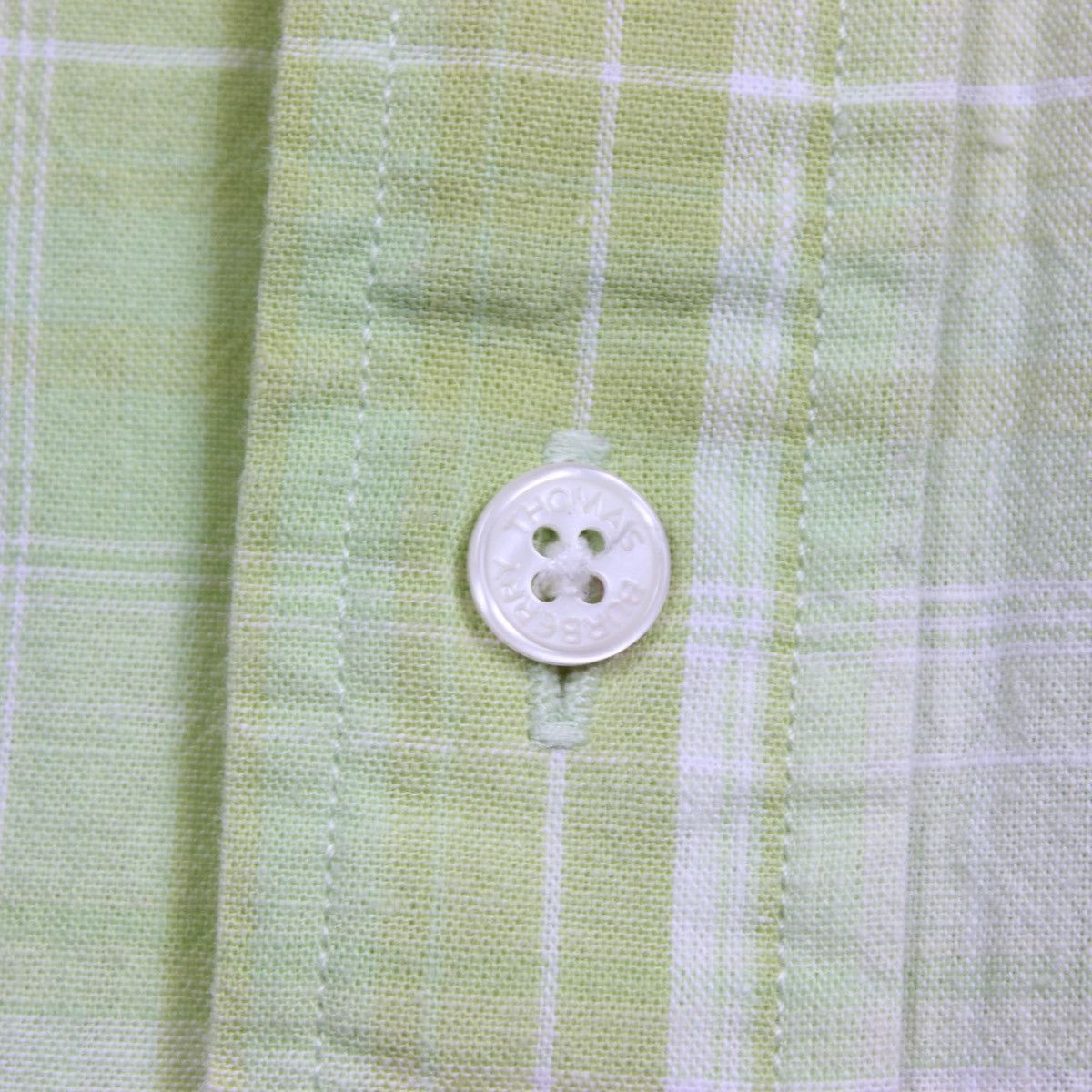 Burberry Vintage Thomas Burberry Classic Shirt Short Sleeve Size US L / EU 52-54 / 3 - 5 Thumbnail