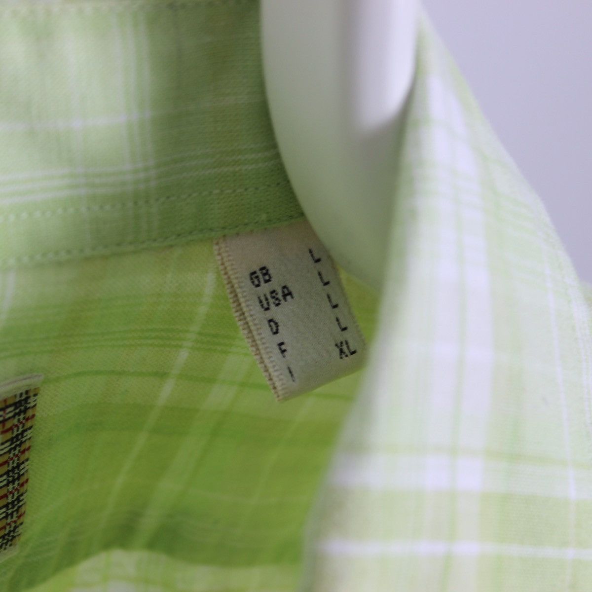 Burberry Vintage Thomas Burberry Classic Shirt Short Sleeve Size US L / EU 52-54 / 3 - 6 Thumbnail