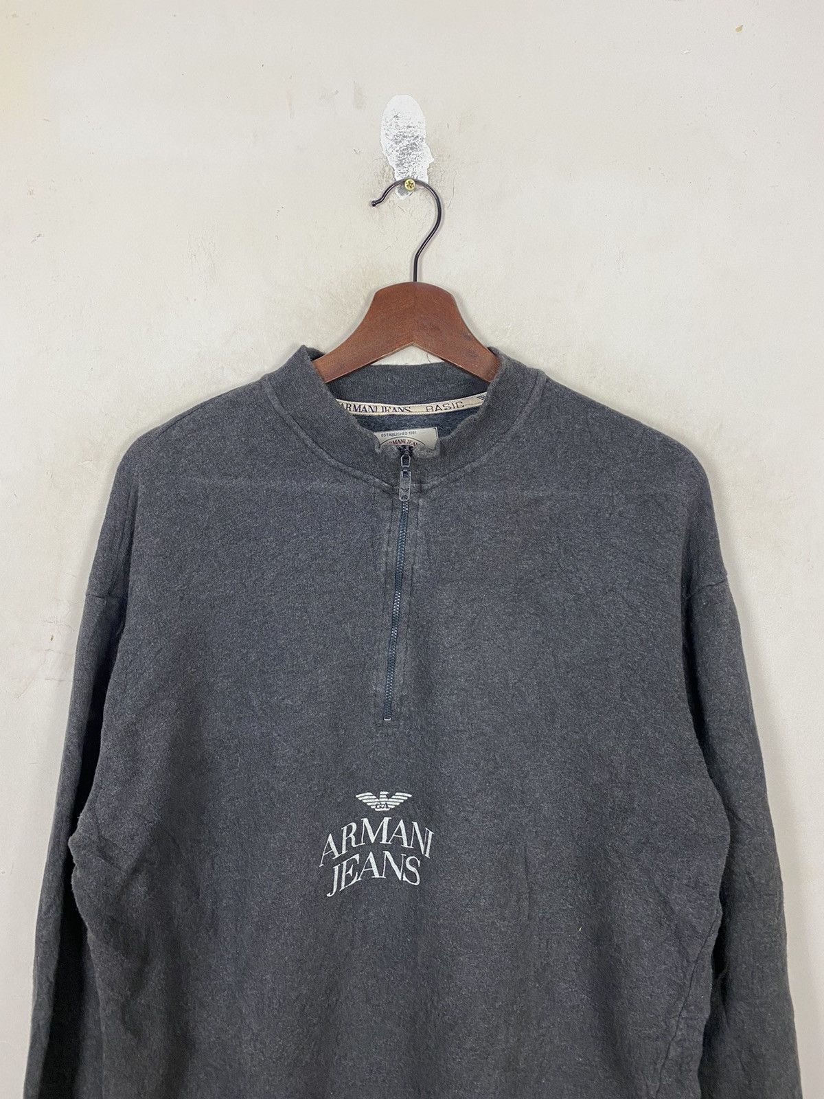 Armani 🔥SALE🔥ARMANI JEANS MADE IN ITALY PULLOVER Size US L / EU 52-54 / 3 - 5 Thumbnail