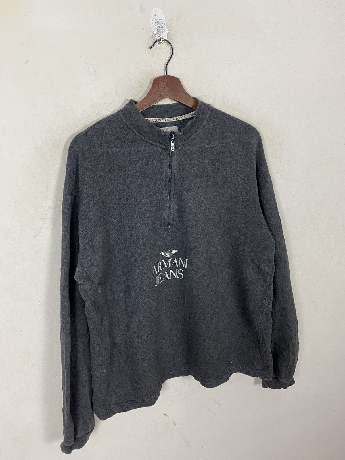 Armani 🔥SALE🔥ARMANI JEANS MADE IN ITALY PULLOVER Size US L / EU 52-54 / 3 - 3 Thumbnail