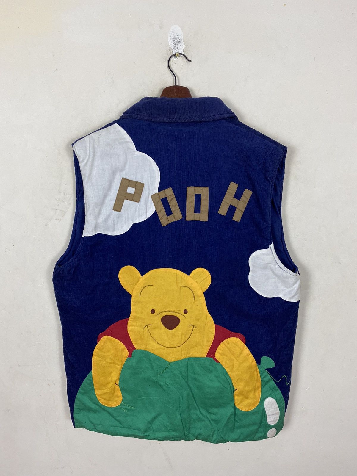 Disney Vintage Disney Pooh Bear Corduroy Vest by Yoshimura Design Size US L / EU 52-54 / 3 - 1 Thumbnail