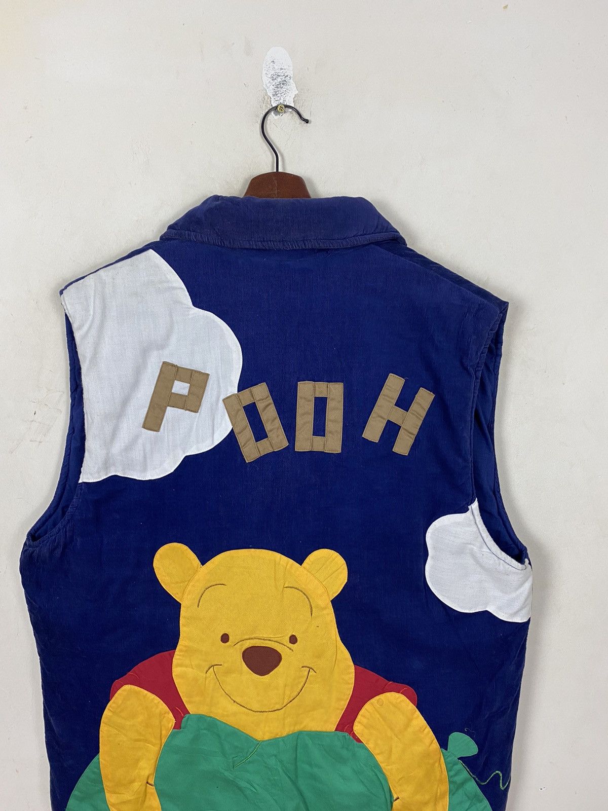 Disney Vintage Disney Pooh Bear Corduroy Vest by Yoshimura Design Size US L / EU 52-54 / 3 - 5 Thumbnail