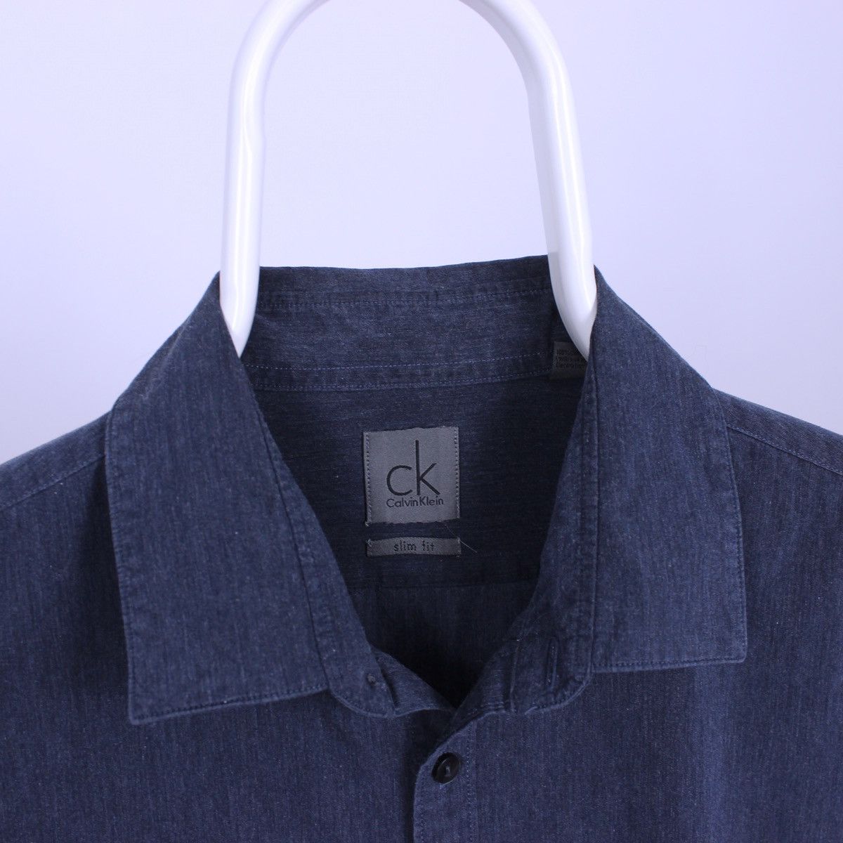 Calvin Klein Calvin Klein Jeans Men’s Shirt Long Sleeve Slim Fit Size US L / EU 52-54 / 3 - 3 Thumbnail
