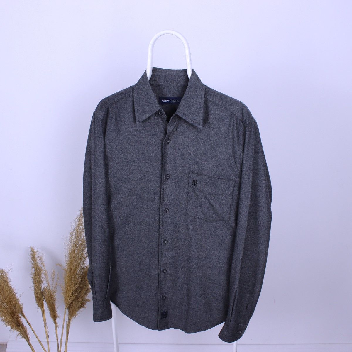 Cerruti 1881 Vintage Cerruti Jeans Men’s Flannel Shirt Long Sleeve Size US M / EU 48-50 / 2 - 2 Thumbnail