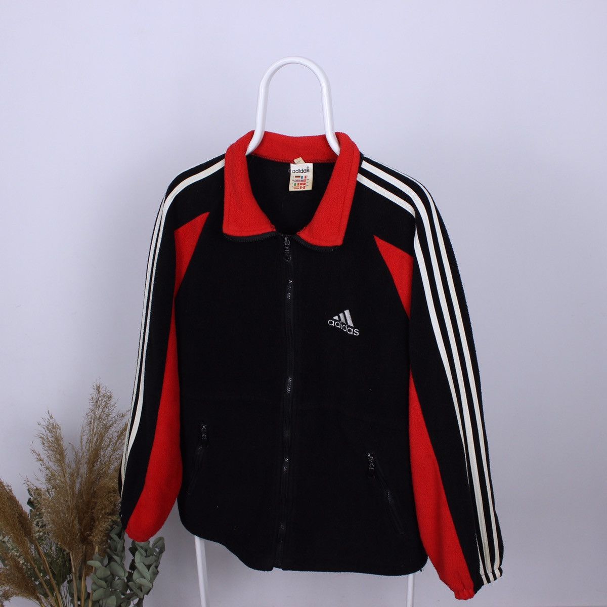 Adidas Vintage Adidas Originals Fleece Track Jacket Size US L / EU 52-54 / 3 - 2 Thumbnail