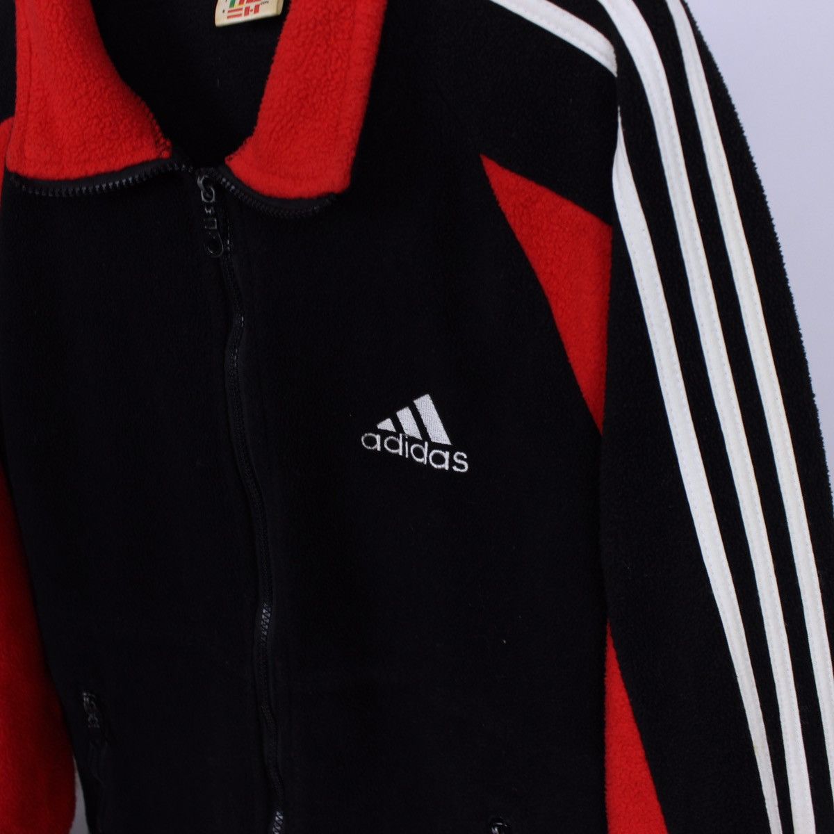 Adidas Vintage Adidas Originals Fleece Track Jacket Size US L / EU 52-54 / 3 - 4 Thumbnail