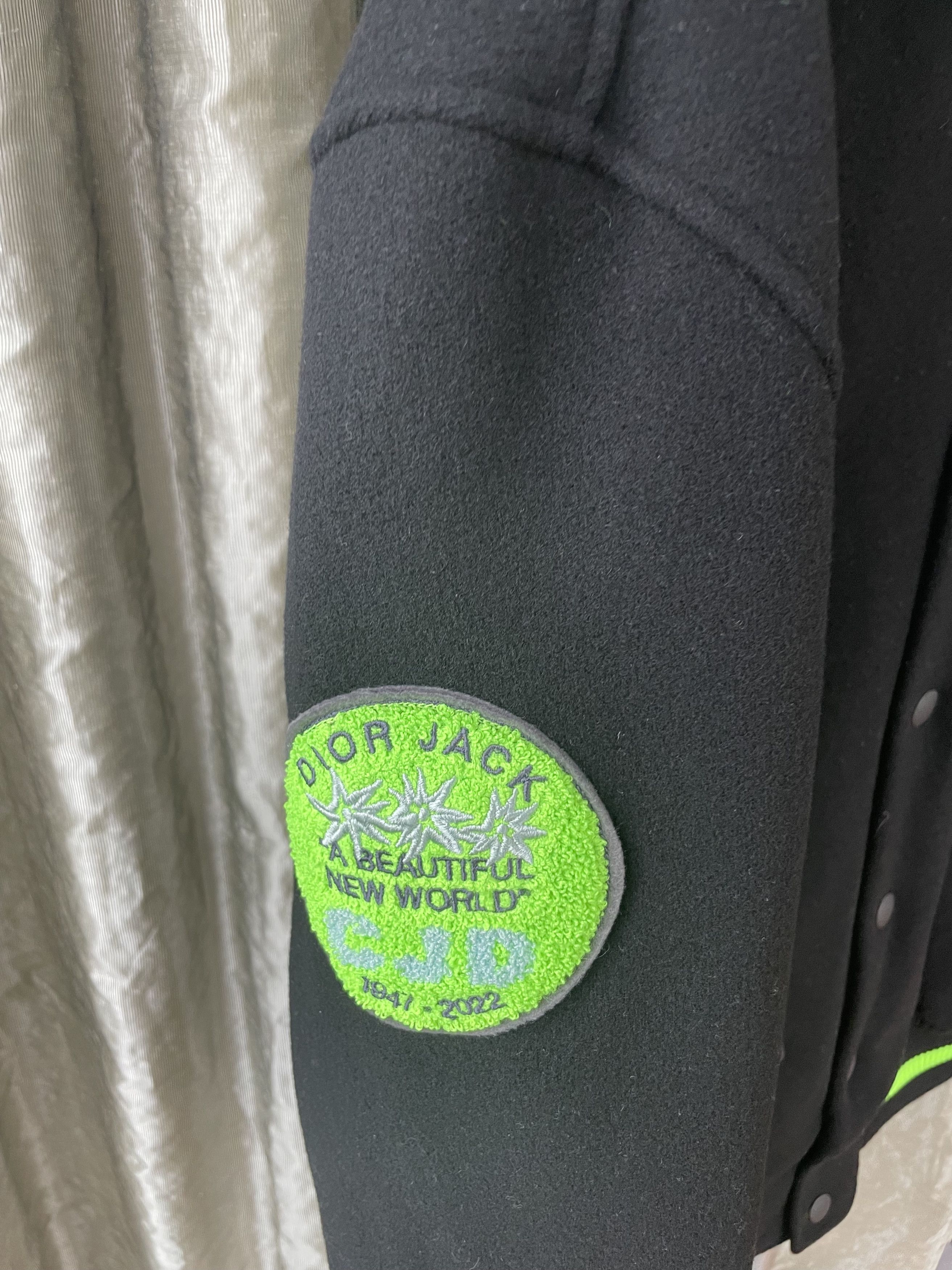 Dior dior x cactus jack varsity jacket Size US XL / EU 56 / 4 - 2 Thumbnail