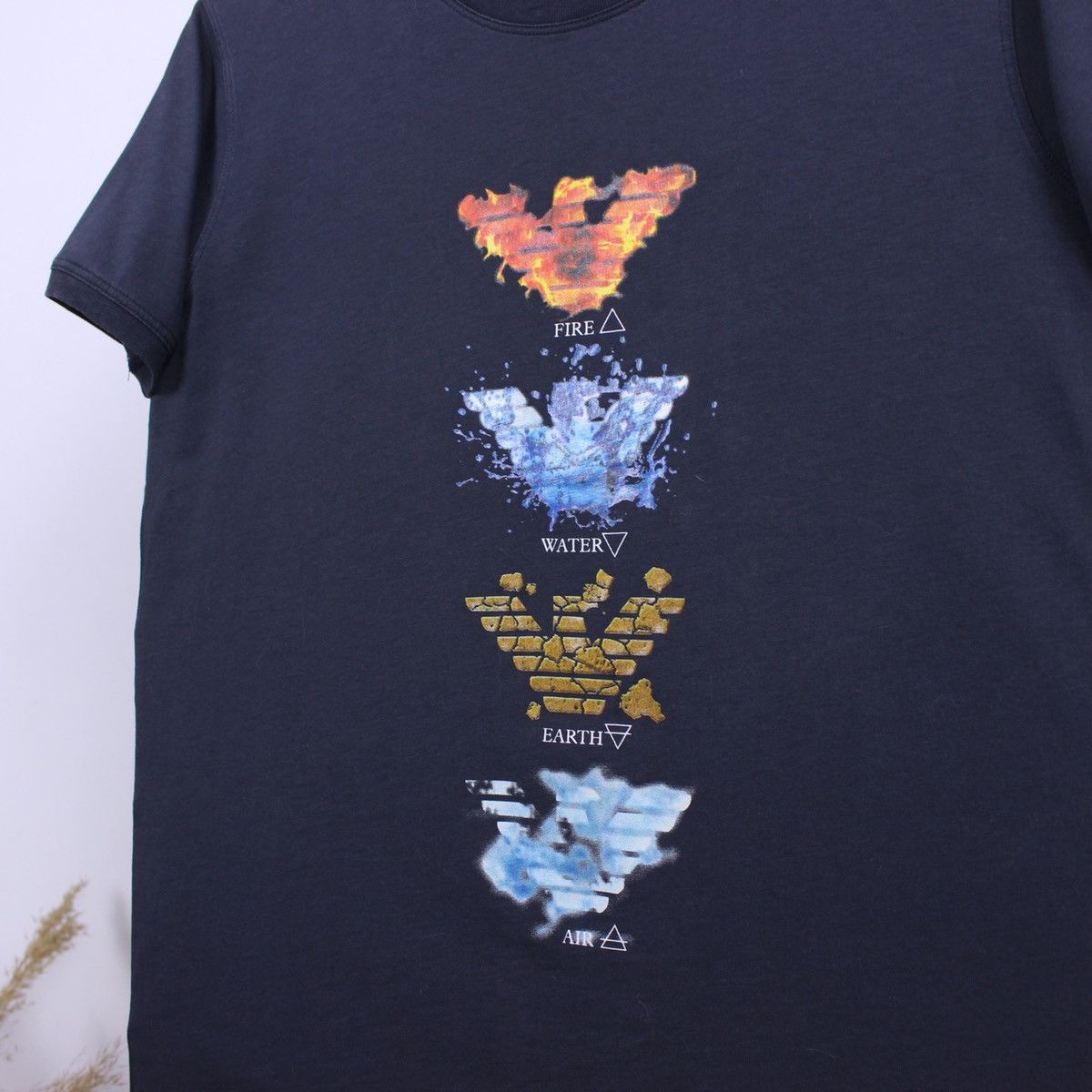 Armani Armani Elements Logo Short Sleeve T-shirt Top Size US S / EU 44-46 / 1 - 3 Thumbnail