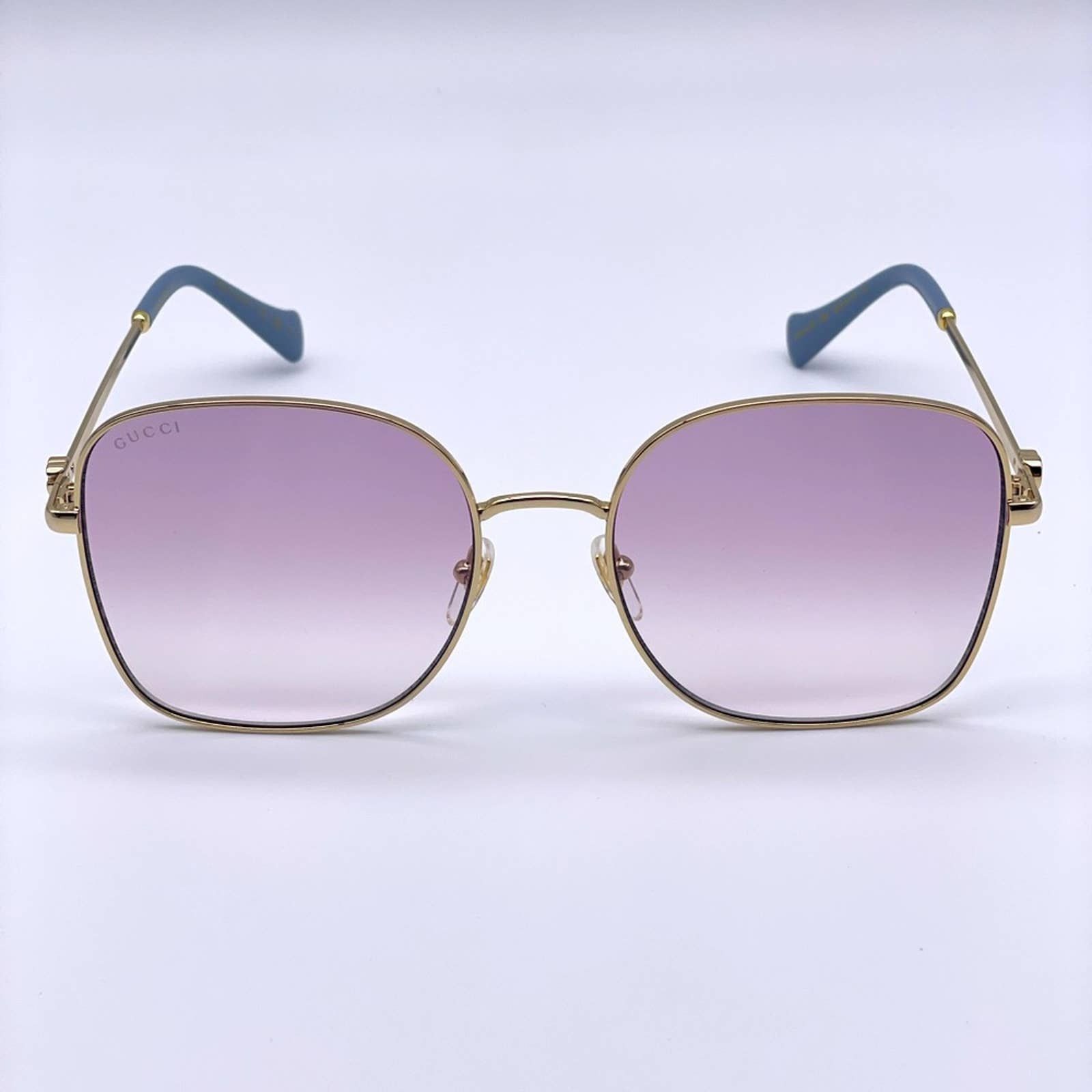 Gucci NEW Gucci GG1696S 003 Violet Women Oval Sunglasses GG 