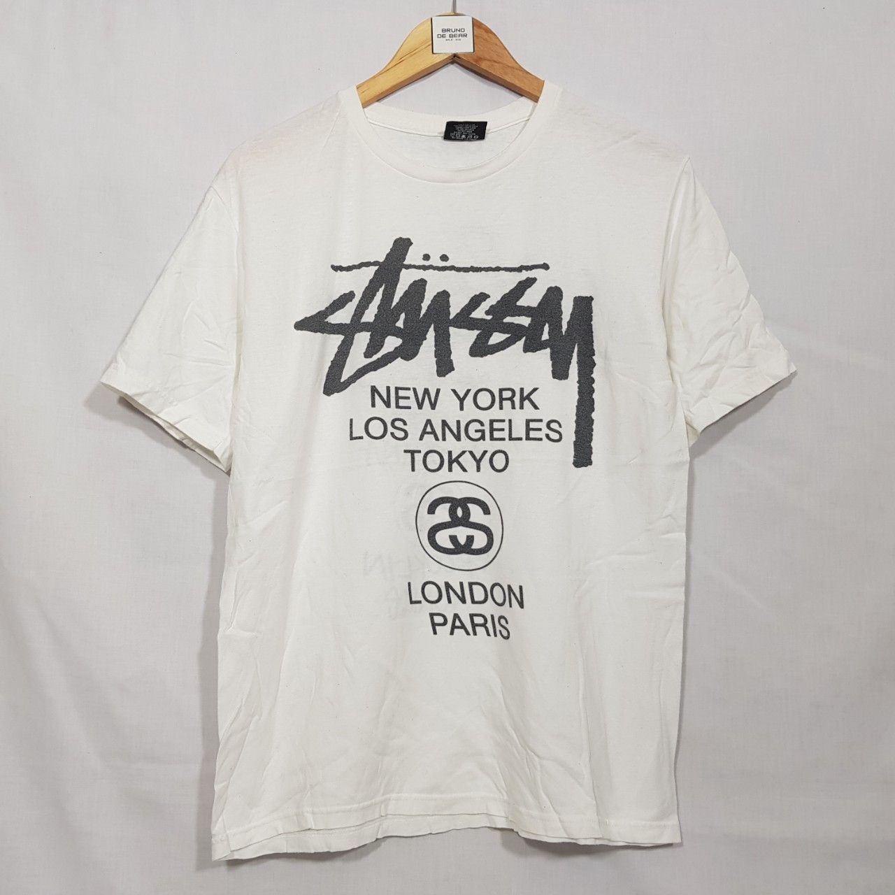 Stussy STUSSY Shirt New York Los Angeles Tokyo London Paris Size US S / EU 44-46 / 1 - 3 Thumbnail