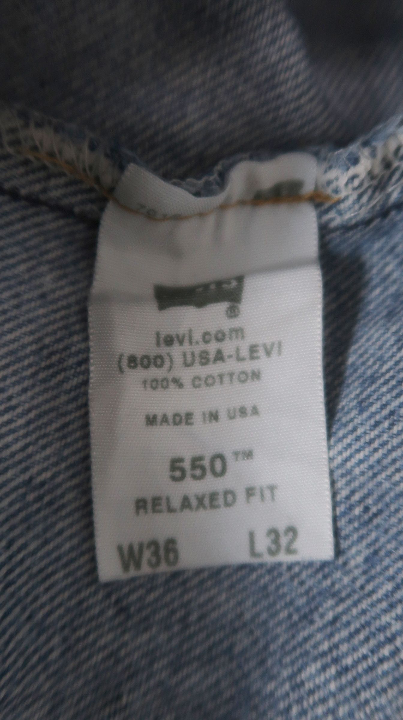 Levi's Vintage Clothing Vintage Levi's 550 Sun Faded Jeans Size US 36 / EU 52 - 22 Thumbnail
