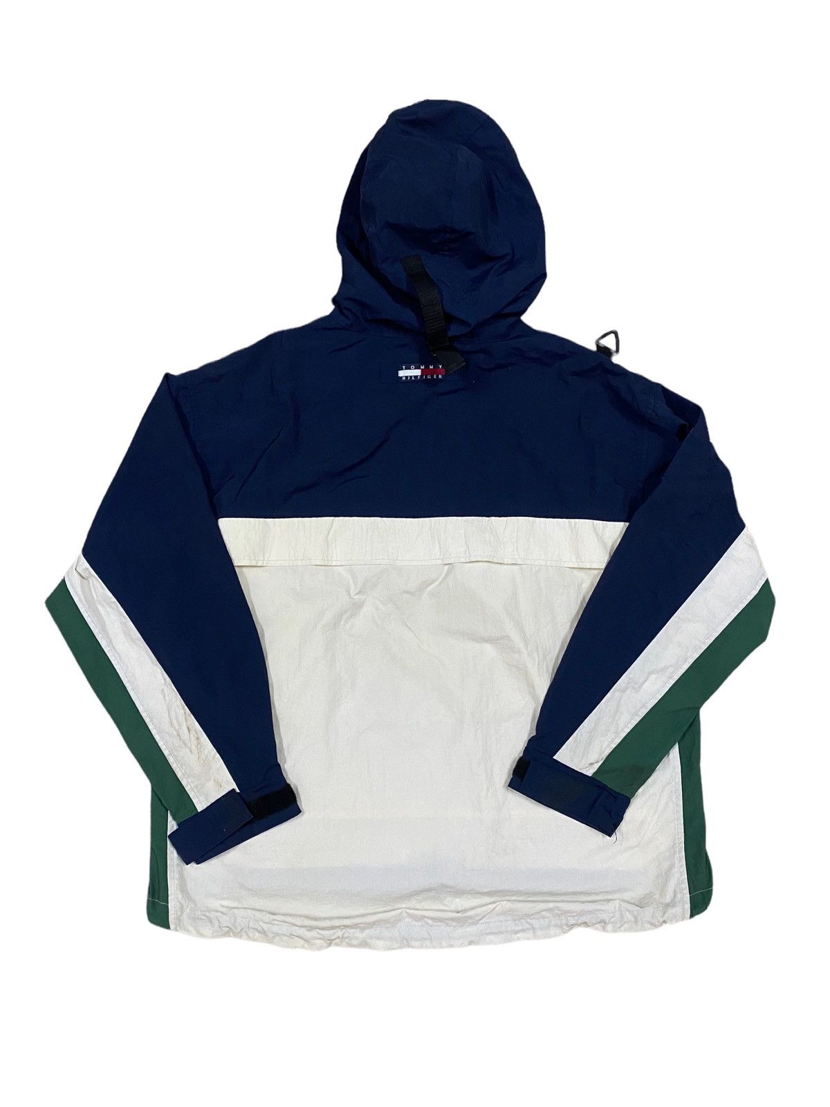 Tommy Hilfiger × Vintage Vtg🔥90’s Tommy Hilfiger Sailing Gear Pocketable Jacket Size US L / EU 52-54 / 3 - 2 Thumbnail