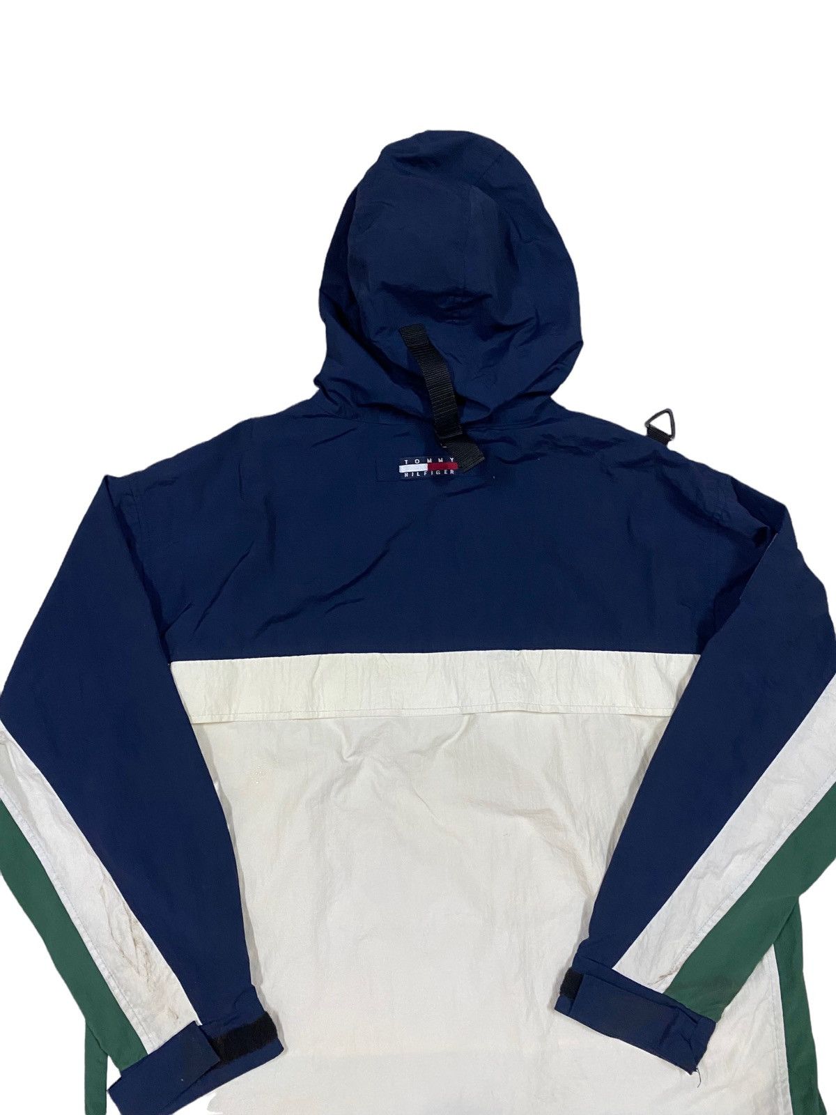Tommy Hilfiger × Vintage Vtg🔥90’s Tommy Hilfiger Sailing Gear Pocketable Jacket Size US L / EU 52-54 / 3 - 12 Thumbnail