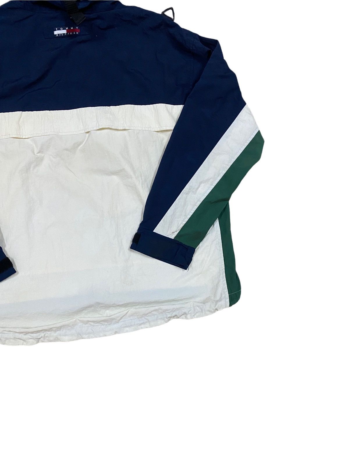 Tommy Hilfiger × Vintage Vtg🔥90’s Tommy Hilfiger Sailing Gear Pocketable Jacket Size US L / EU 52-54 / 3 - 13 Thumbnail
