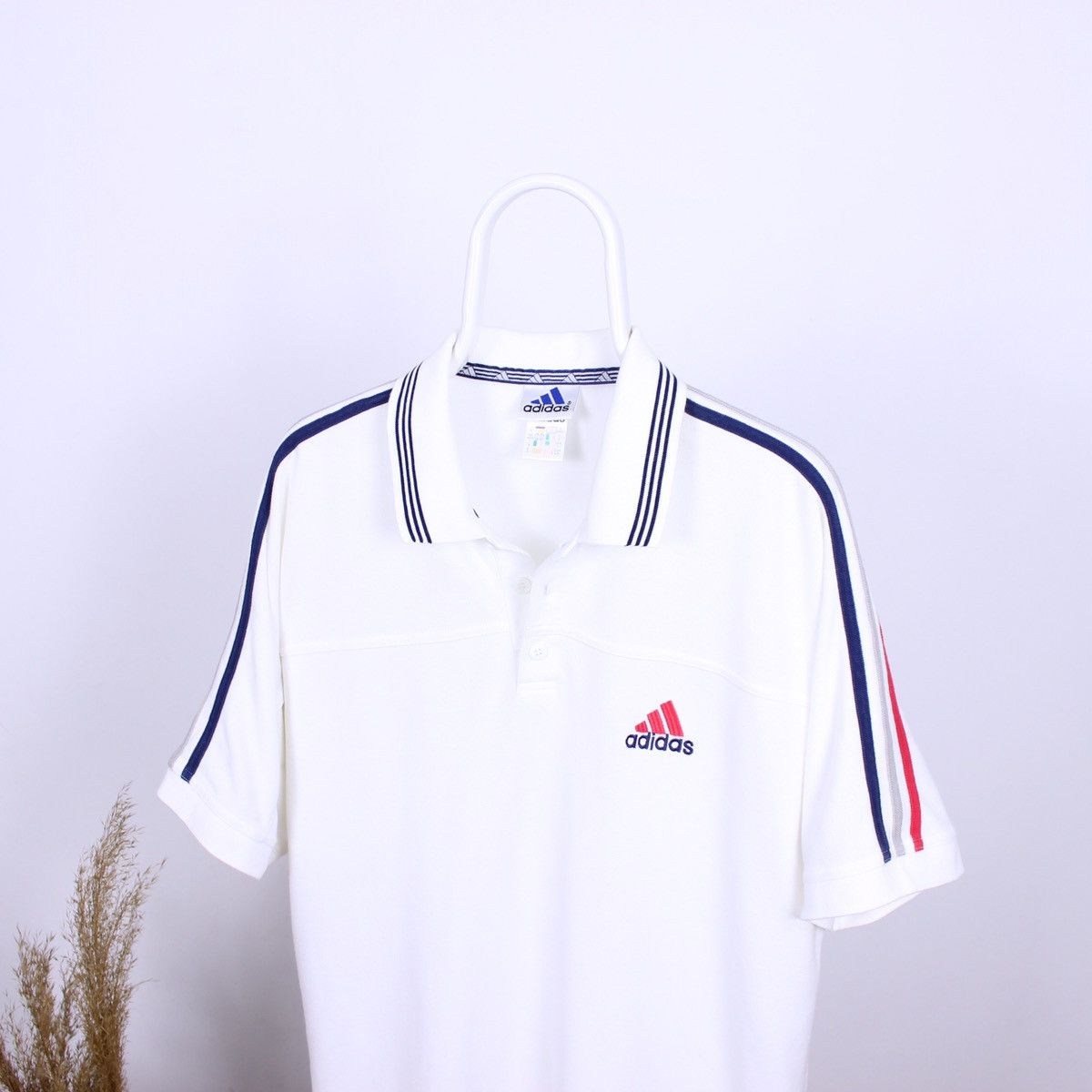Adidas Vintage Rare Adidas Originals Short Sleeve Polo Size US L / EU 52-54 / 3 - 1 Thumbnail
