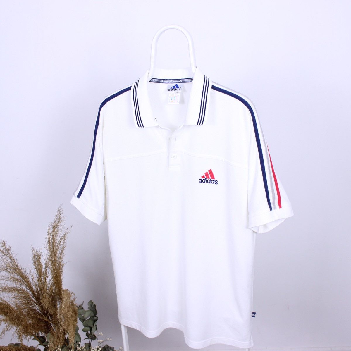 Adidas Vintage Rare Adidas Originals Short Sleeve Polo Size US L / EU 52-54 / 3 - 2 Thumbnail