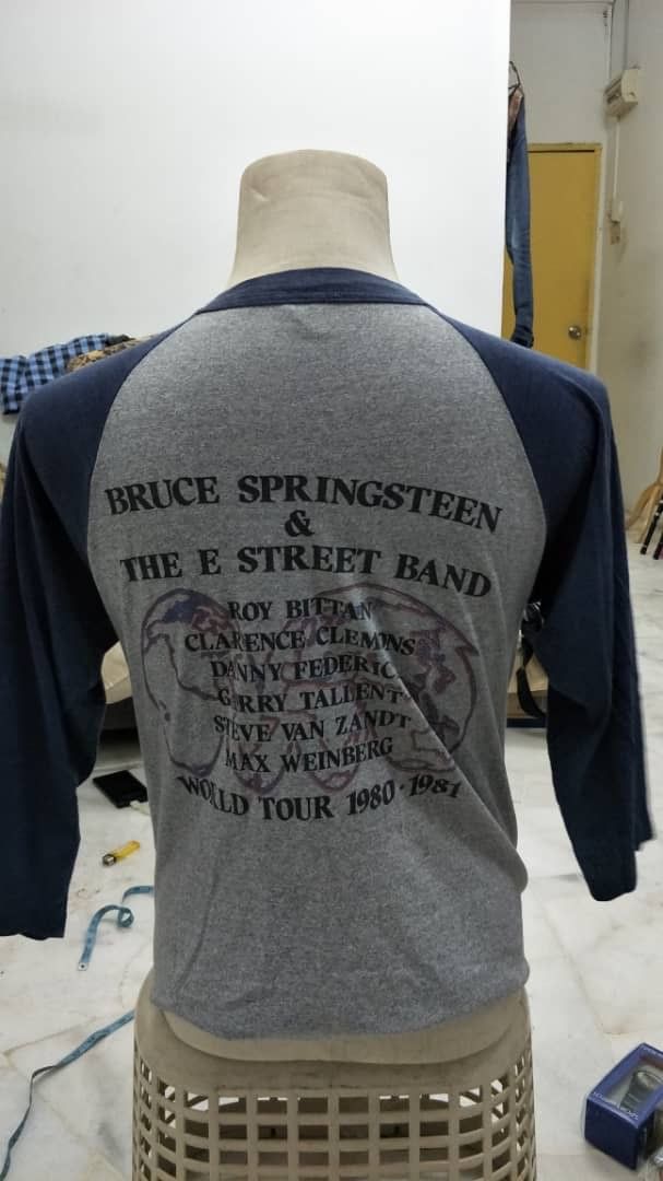 Band Tees × Vintage Bruce springsteen & The E street band world tour 80-81 Size US M / EU 48-50 / 2 - 5 Thumbnail