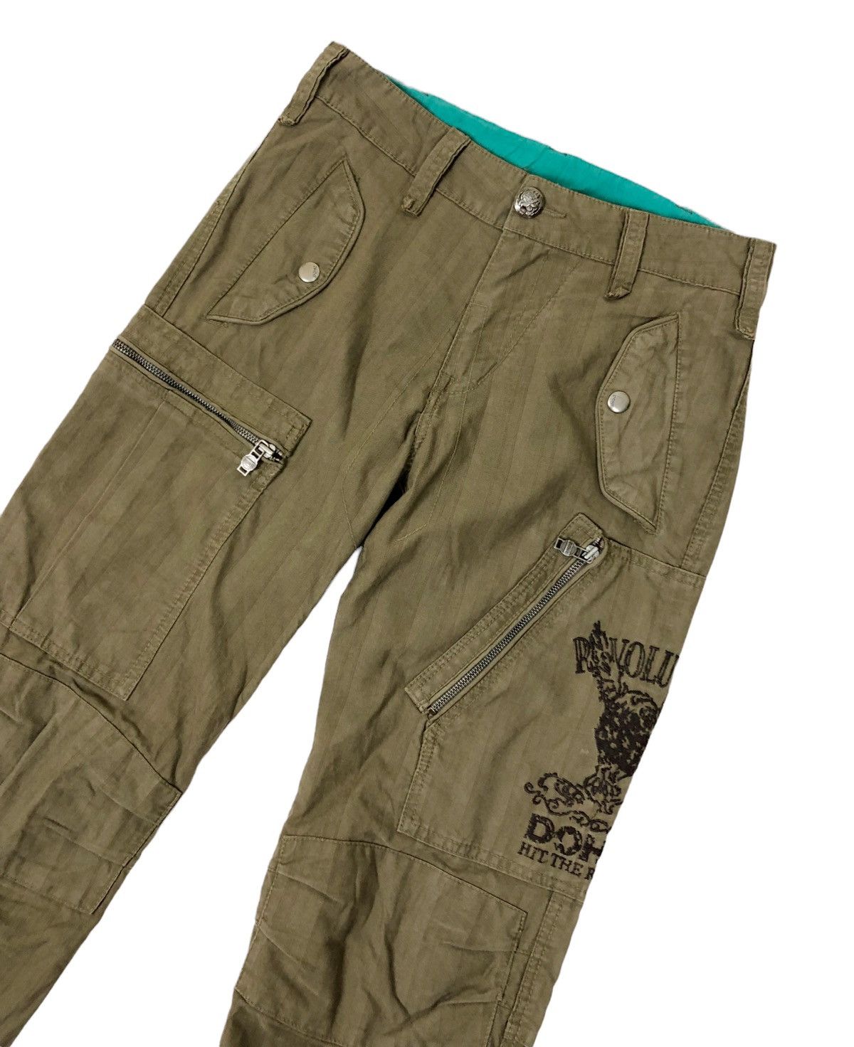 Hysteric Glamour Japanese Brand DOHC Tactical Cargo Pants Size US 31 - 5 Thumbnail