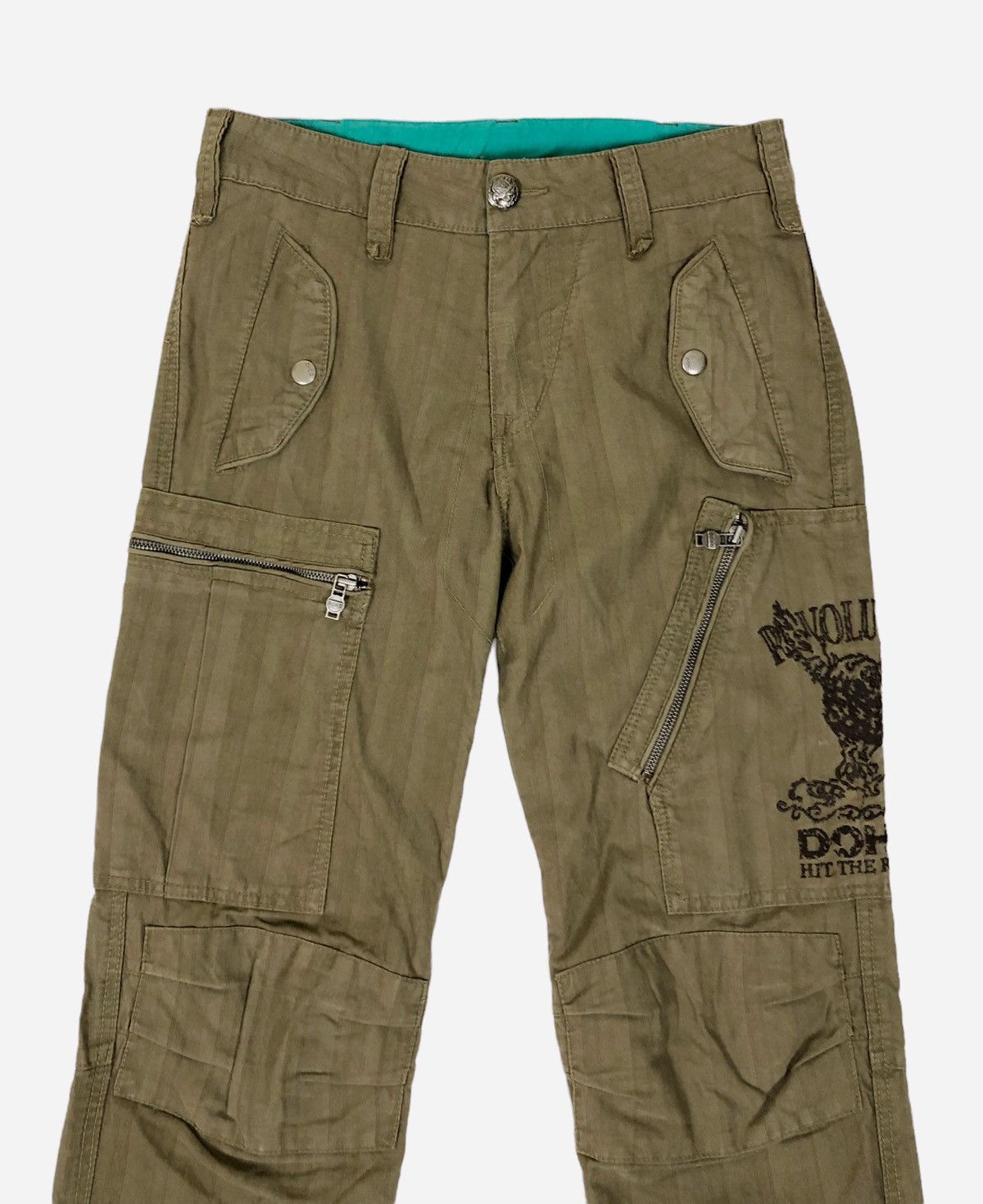 Hysteric Glamour Japanese Brand DOHC Tactical Cargo Pants Size US 31 - 3 Thumbnail
