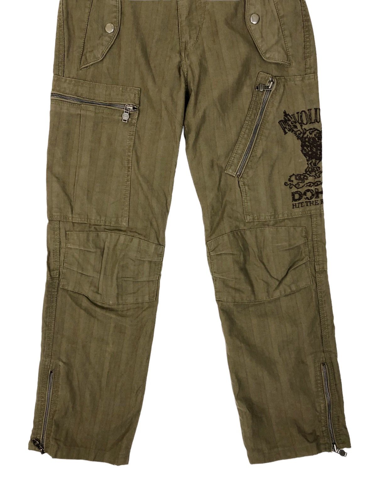 Hysteric Glamour Japanese Brand DOHC Tactical Cargo Pants Size US 31 - 4 Thumbnail