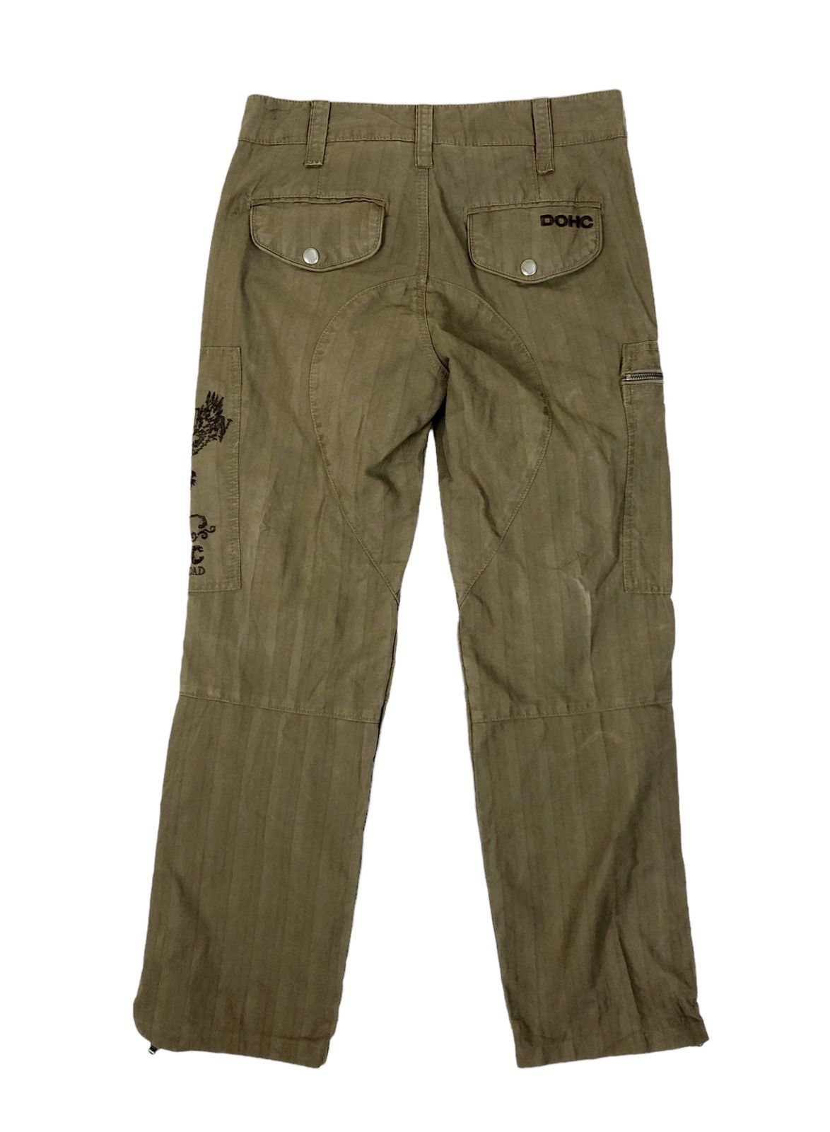 Hysteric Glamour Japanese Brand DOHC Tactical Cargo Pants Size US 31 - 2 Thumbnail