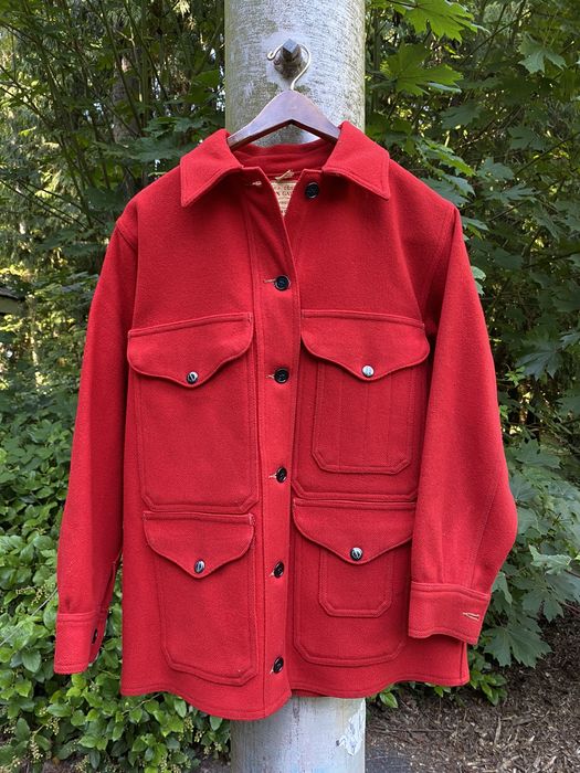 Filson 💥1950’s “Cherry Red” Filson Mackinaw Cruiser Medium | Grailed