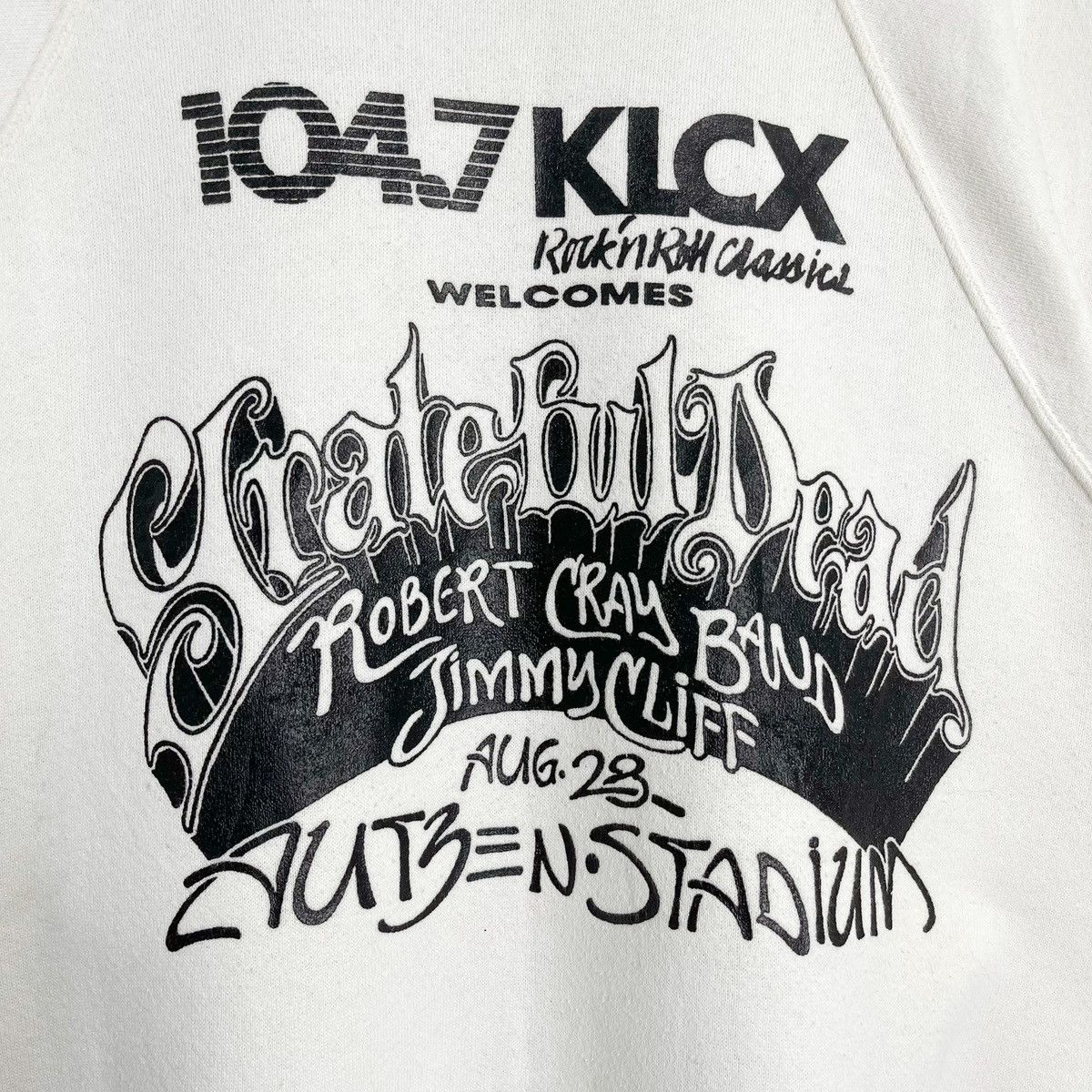 Band Tees × Grateful Dead × Vintage 80s Grateful Dead / Robert Cray Band / Jimmy Cliff Tour 1988 Size US M / EU 48-50 / 2 - 9 Thumbnail
