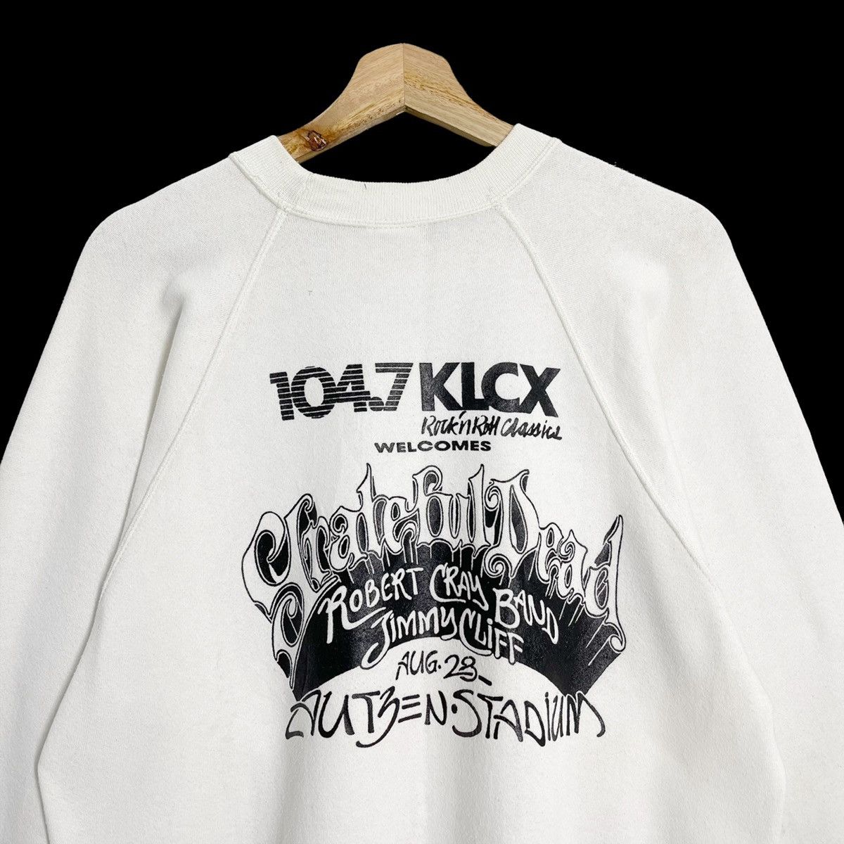 Band Tees × Grateful Dead × Vintage 80s Grateful Dead / Robert Cray Band / Jimmy Cliff Tour 1988 Size US M / EU 48-50 / 2 - 8 Thumbnail