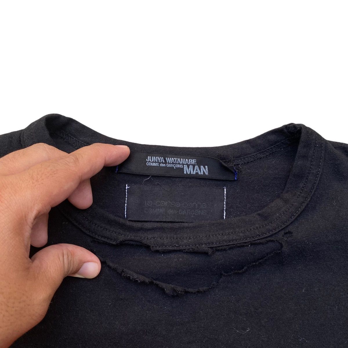 Comme des Garcons Comme des Garçons Junya Watanabe Distress Punk Style Shirt. Size US L / EU 52-54 / 3 - 7 Thumbnail