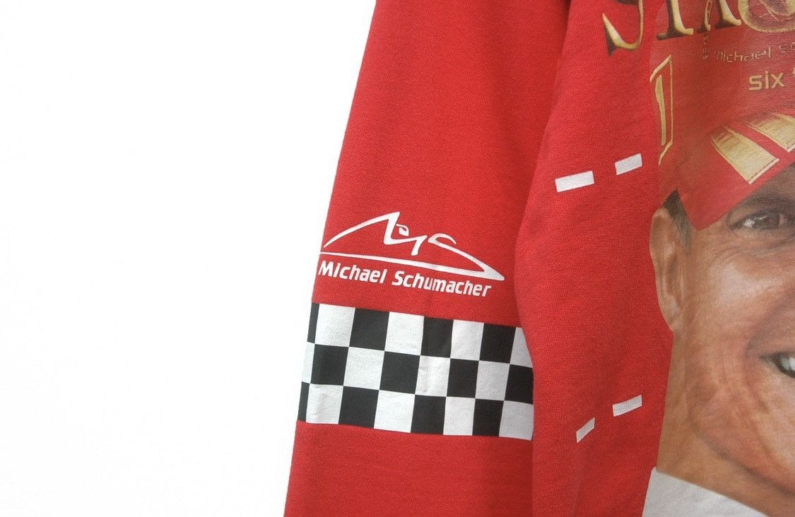 Ferrari Vintage Michael Schumacher Official Hoodie Formula1 Ferrari Size US XXL / EU 58 / 5 - 4 Thumbnail