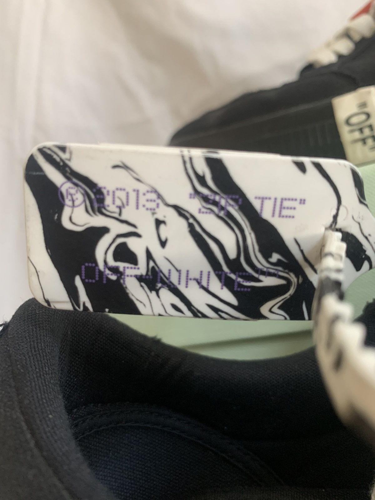 Off-White Off White Vulcanized Low-Top Sneakers 2013 Size US 12 / EU 45 - 9 Thumbnail