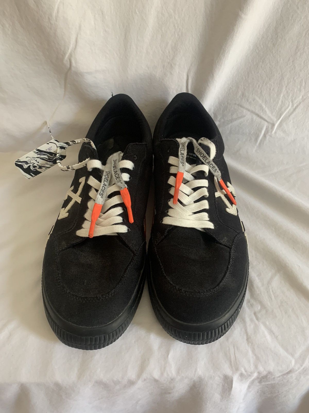 Off-White Off White Vulcanized Low-Top Sneakers 2013 Size US 12 / EU 45 - 3 Thumbnail