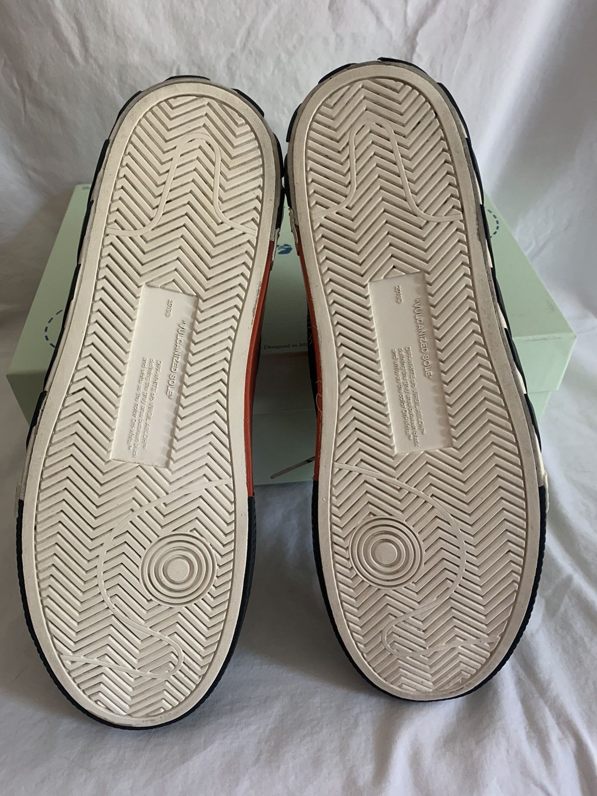 Off-White Off White Vulcanized Low-Top Sneakers 2013 Size US 12 / EU 45 - 5 Thumbnail