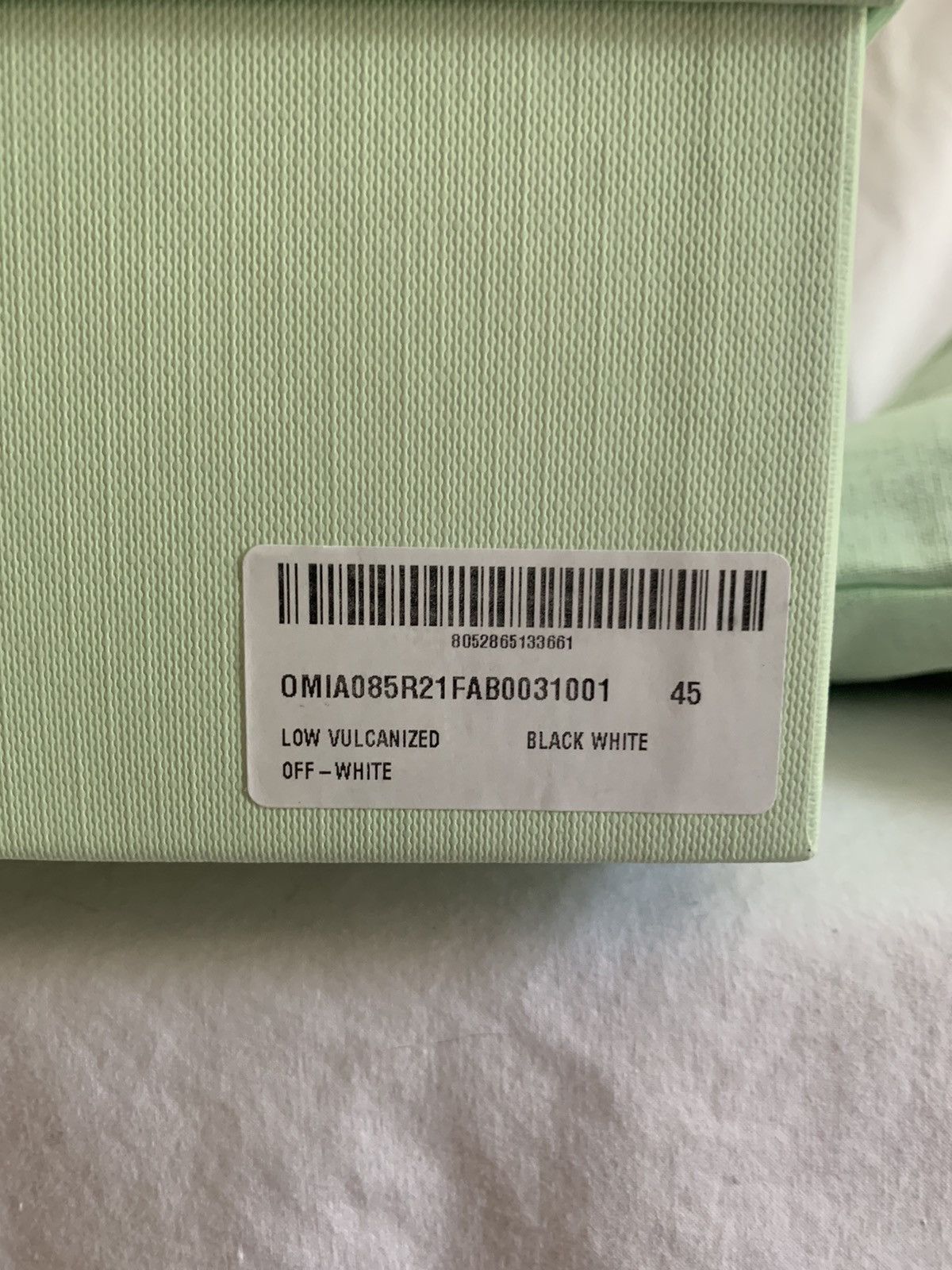 Off-White Off White Vulcanized Low-Top Sneakers 2013 Size US 12 / EU 45 - 12 Thumbnail
