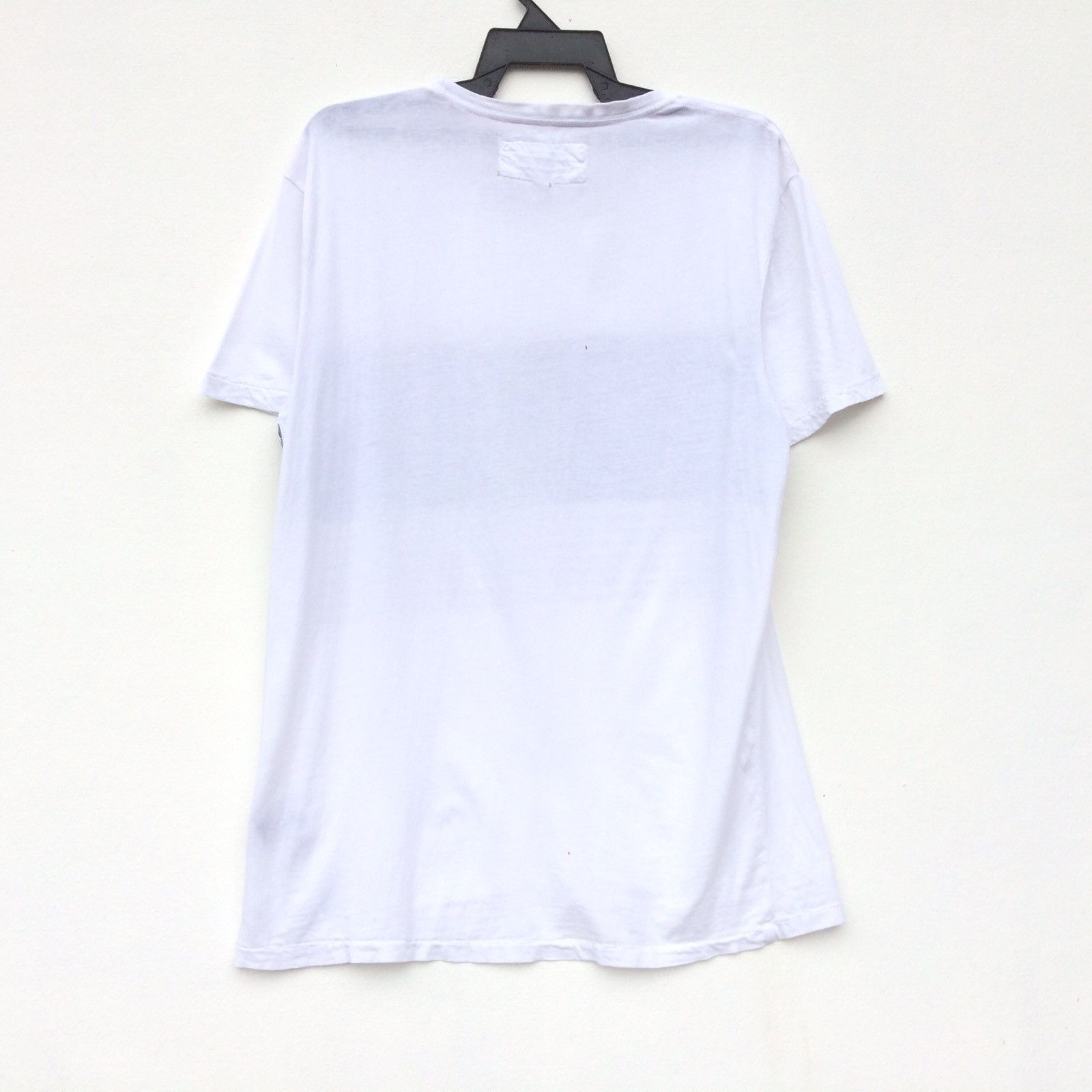 Vintage Mambo WhiteT-shirt | Mambo Pocket Design T-shirt | Mambo M Size US L / EU 52-54 / 3 - 6 Thumbnail