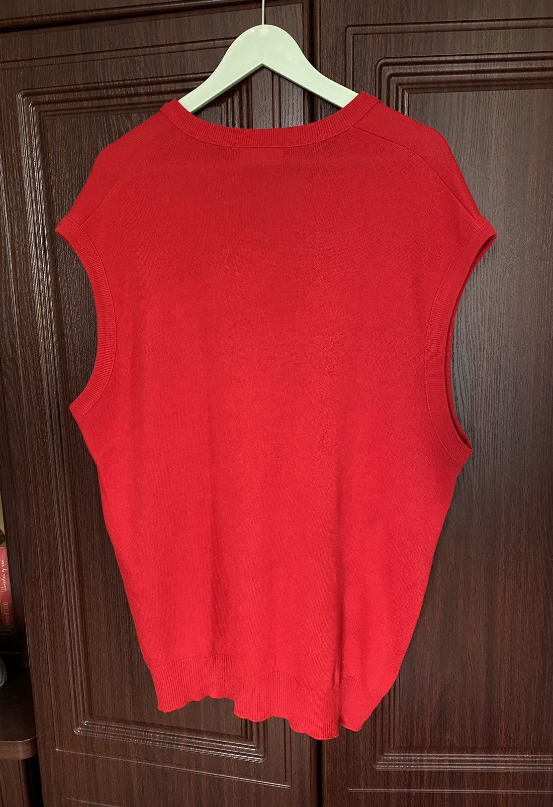 Lacoste Vintage Lacoste Chemise V Neck Vest Gilet Coogi Size L-XL Size US XL / EU 56 / 4 - 10 Thumbnail