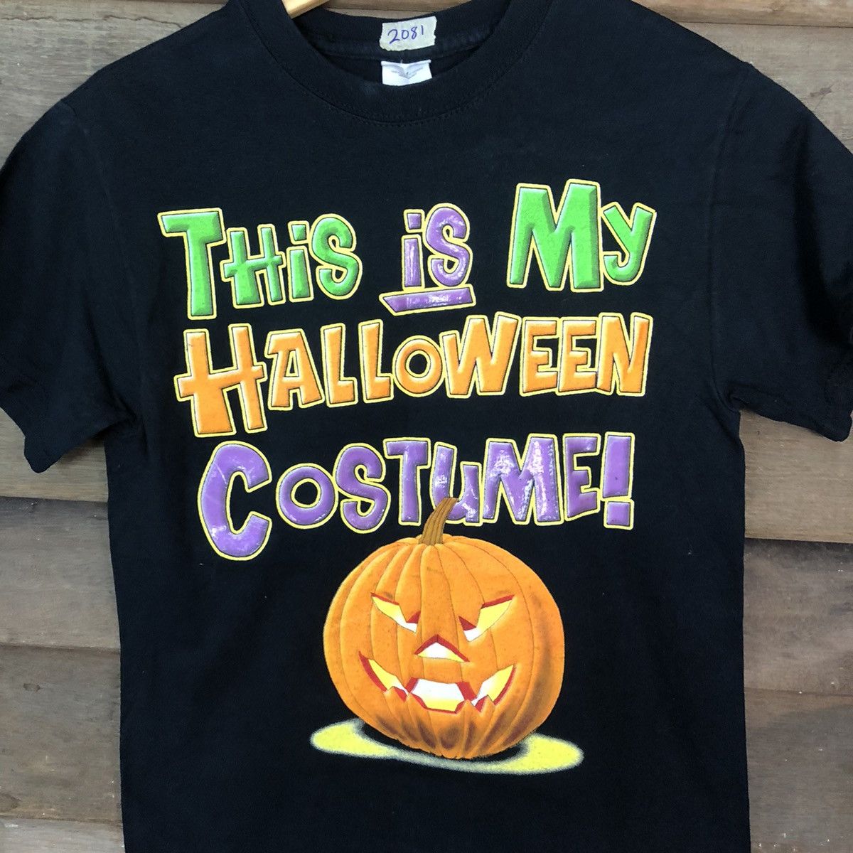 Japanese Brand DL Halloween Black tee #2081 Size US S / EU 44-46 / 1 - 4 Thumbnail