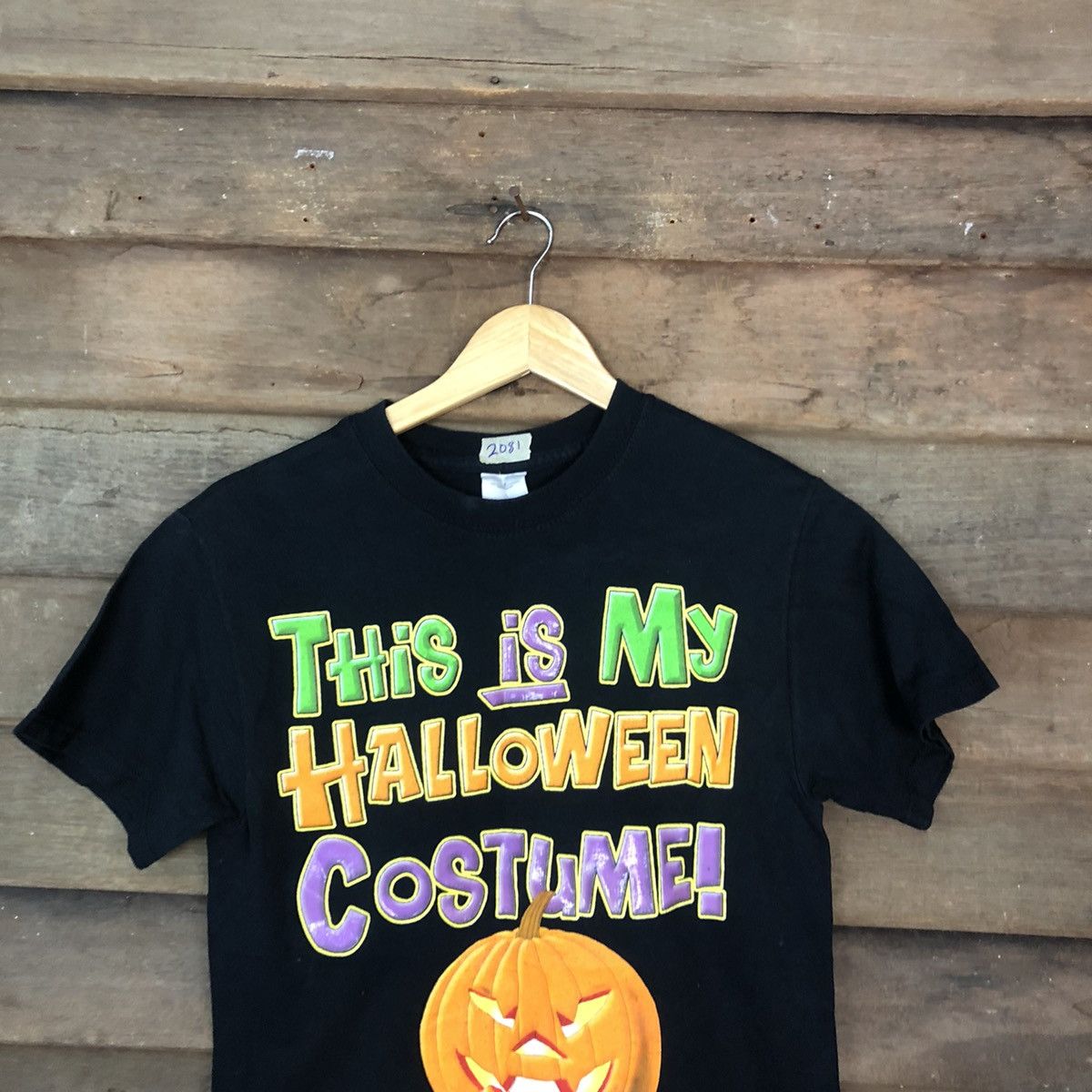 Japanese Brand DL Halloween Black tee #2081 Size US S / EU 44-46 / 1 - 2 Thumbnail
