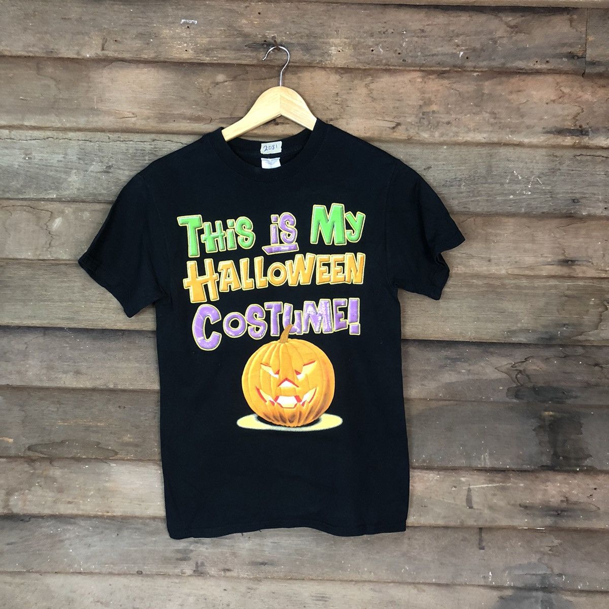 Japanese Brand DL Halloween Black tee #2081 Size US S / EU 44-46 / 1 - 1 Thumbnail
