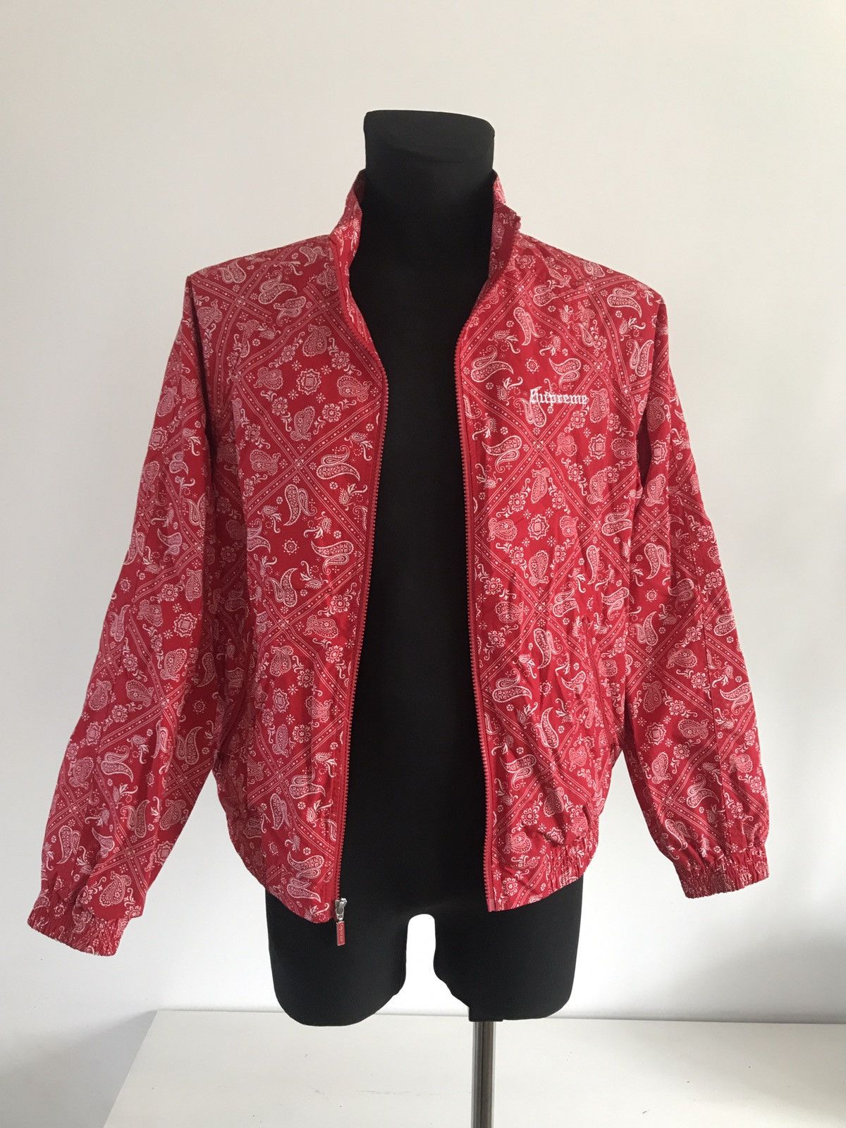 Supreme Supreme SS18 Bandana Track Jacket - Red | Grailed