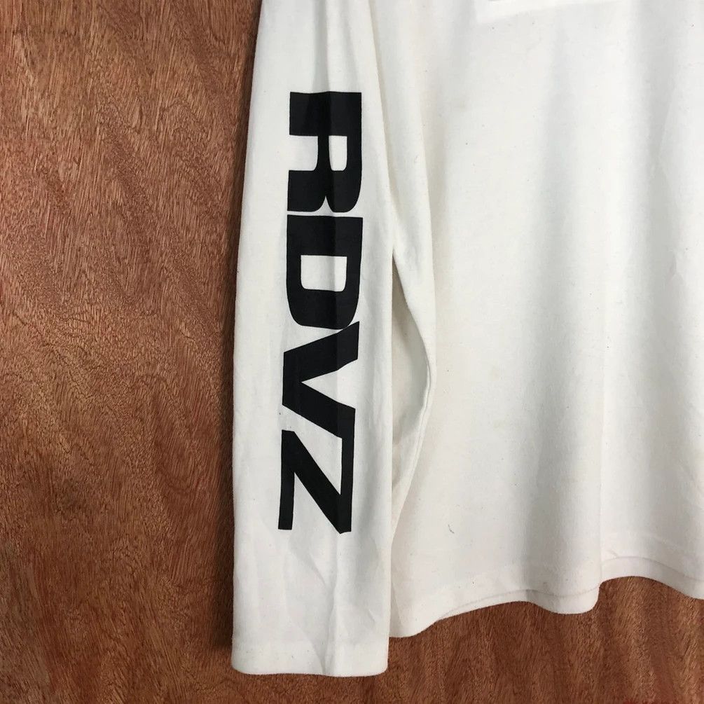 Japanese Brand DL RDVZ White streetwear Sweatshirt #H399 Size US L / EU 52-54 / 3 - 15 Thumbnail
