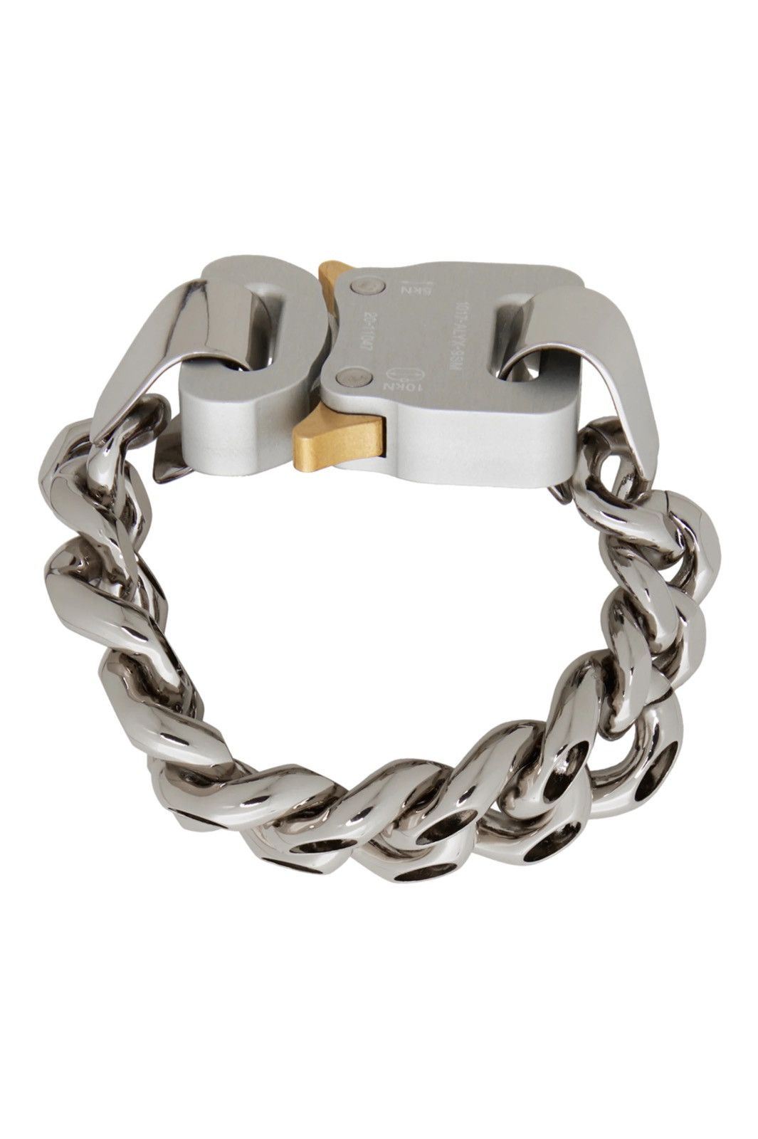 1017 ALYX 9SM 1017 ALYX 9SM Silver Hero 4X Chain Bracelet S/M FW21 ...
