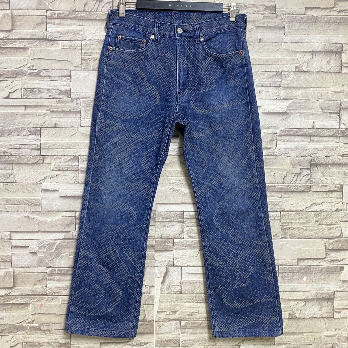 Takeo Kikuchi Takeo Kikuchi Denim Printed Jeans SnakeSkin Style Size US 30 / EU 46 - 3 Thumbnail