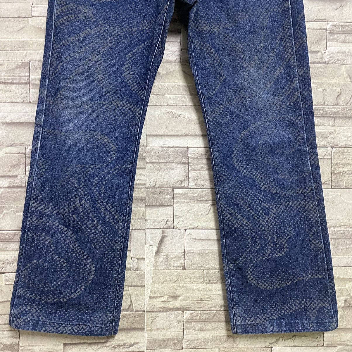 Takeo Kikuchi Takeo Kikuchi Denim Printed Jeans SnakeSkin Style Size US 30 / EU 46 - 5 Thumbnail